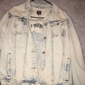 “NOT YOUR GIRL” Denim Jacket